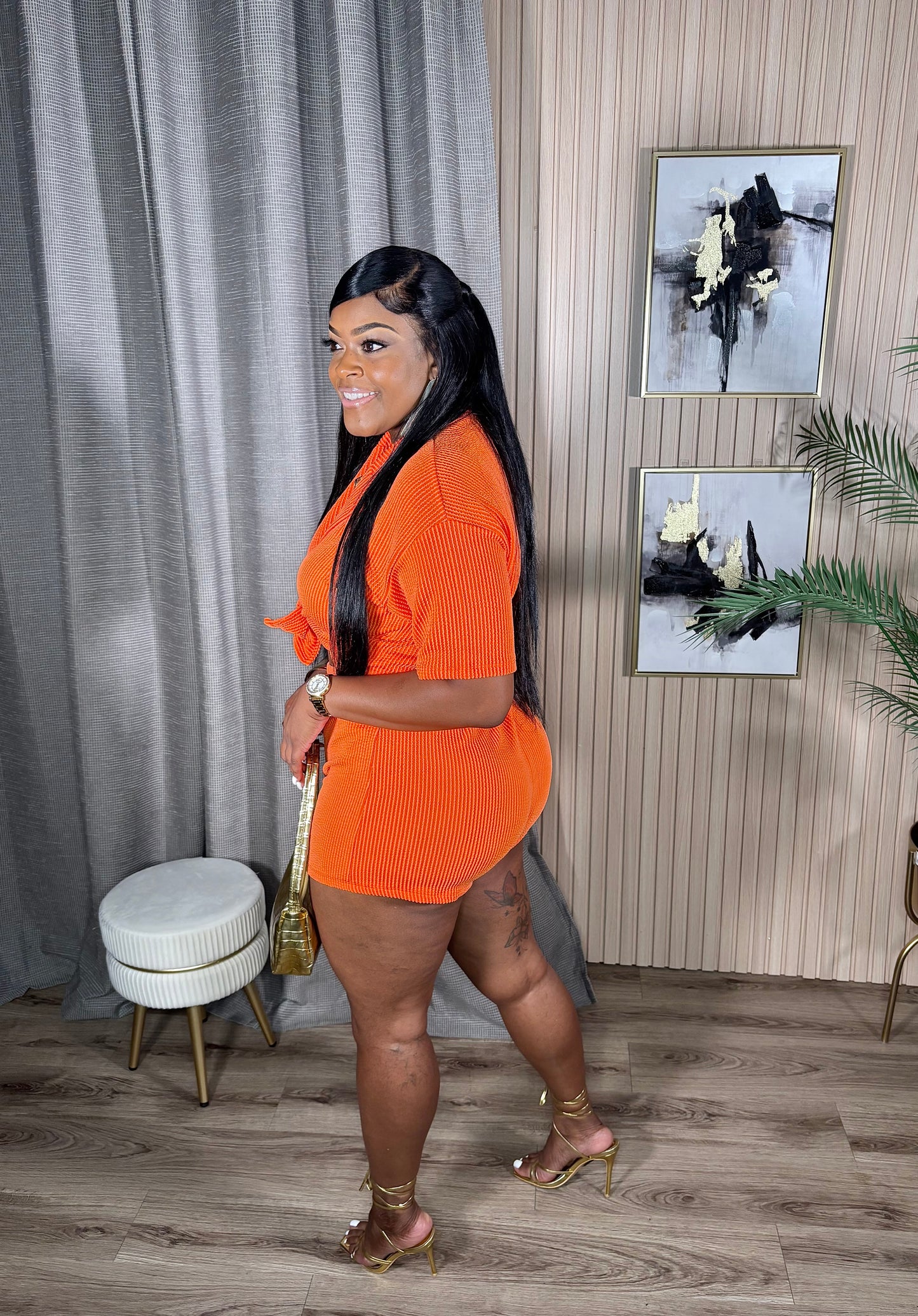 Tangerine Twist Short Set