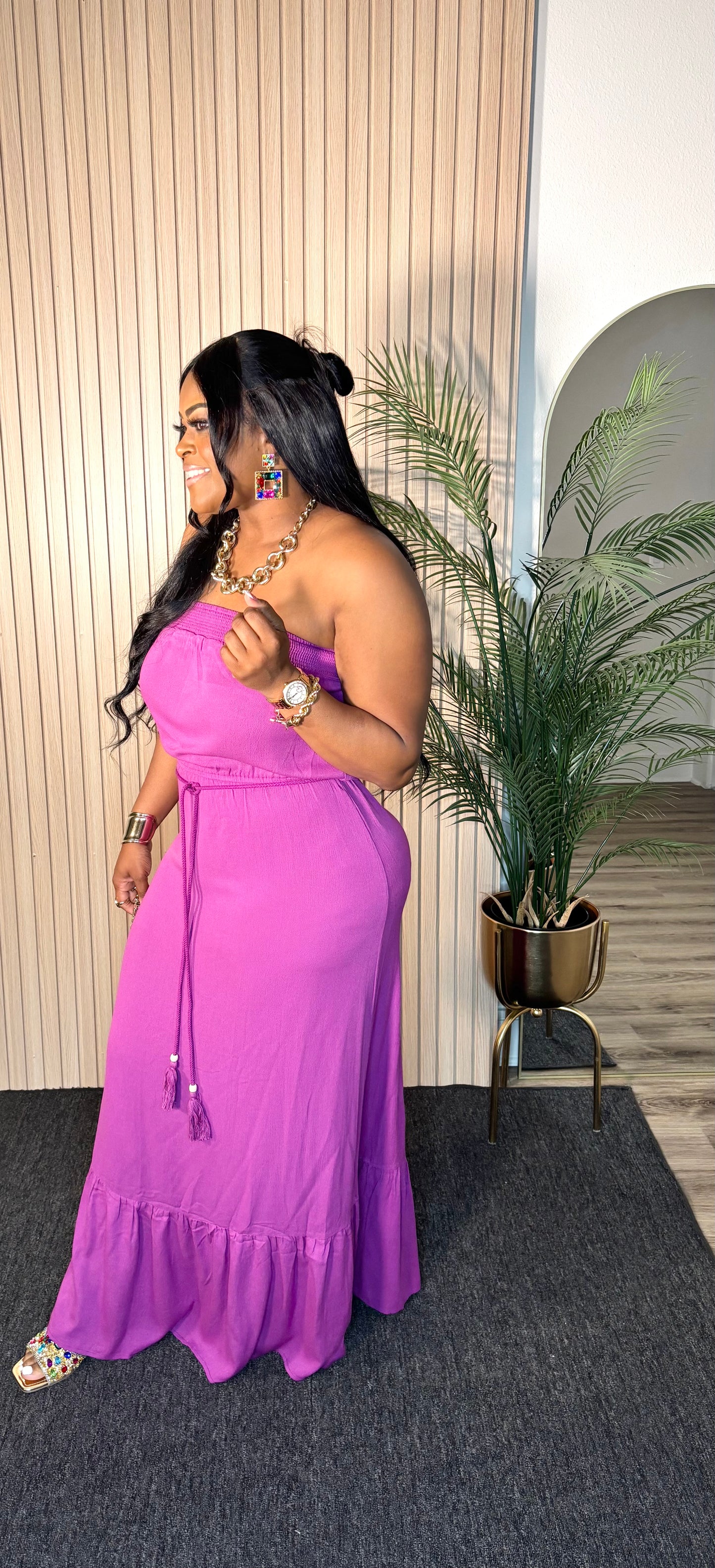 The "ROSE" Maxi Dress