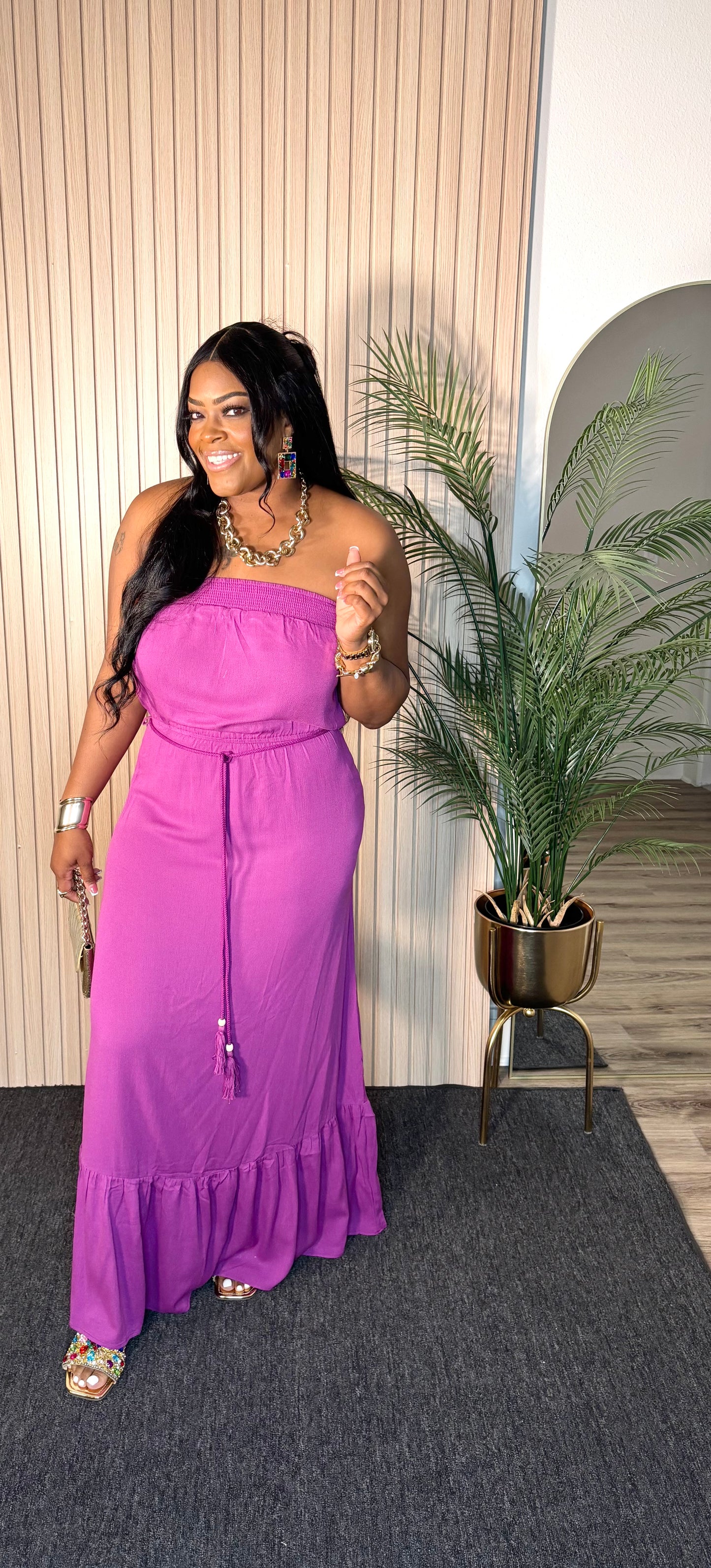The "ROSE" Maxi Dress